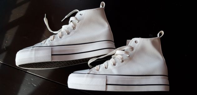 Scarpe sport Primark n.40, in pelle, come nuove, leggere annuncio per info - Foto 8