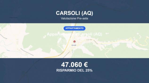 Immobile in asta di 90 m² in vendita a Carsoli