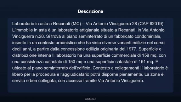 Immobile in asta di 159 m² in vendita a Recanati - Foto 3