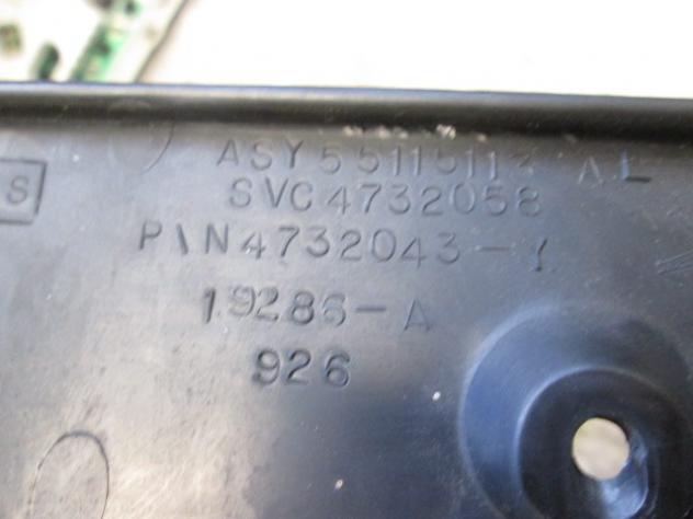 55115113AL MASCHERINA CRUSCOTTO CON ACCENDISIGARI JEEP GRAND CHEROKEE 2.5 D 85KW 4X4 5M 5P (1997) RICAMBIO USATO - Foto 2