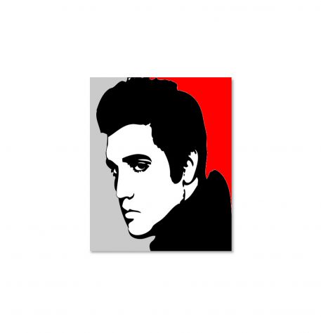 Quadro Elvis Presley dipinto a mano Pop Art - Foto 2