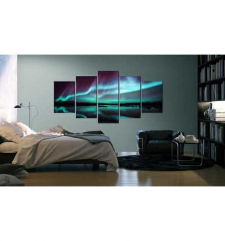Quadro Con I Fulmini Cm. 100X50 E 200X100 - ARREDALACASA - Foto 2