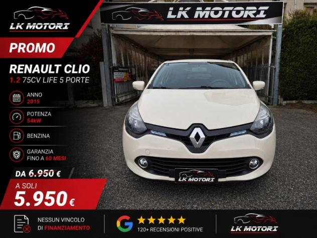 RENAULT Clio 4 serie Clio 1.2 75CV 5 porte Life - Foto 2