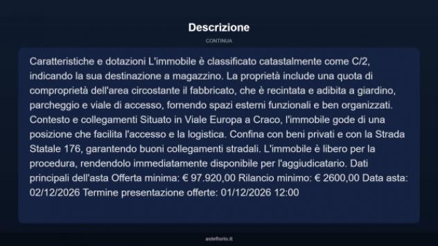 Immobile in asta di 329 m² in vendita a Craco - Foto 8
