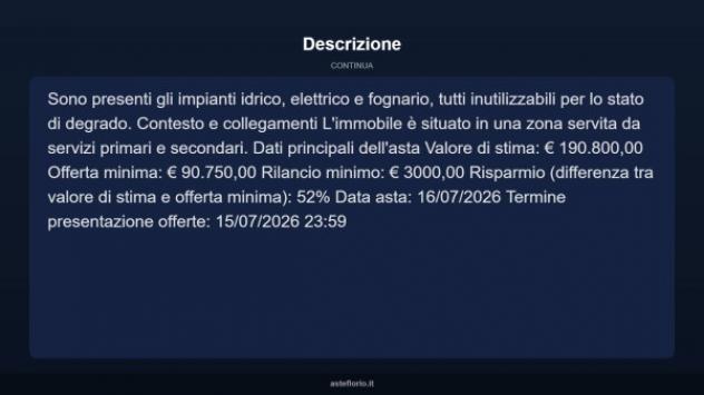 Immobile in asta di 161 m² con più di 5 locali in vendita a Olbia - Foto 11
