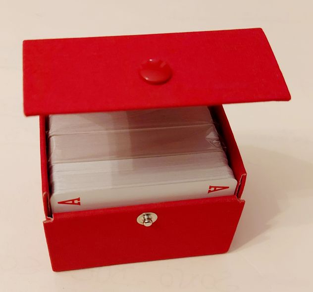 Cofanetto telato carte da Canasta Modiano Trieste 1980 come nuovo - Foto 3