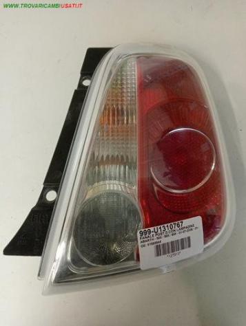 FANALE POST.D.CON LAMPADINE 999-U1310767 Parti elettriche  Fanaleria  Fanali  Fanale post. dx. ABARTH - 500 - 2008  2016, ABARTH - 500 CABRIO - 2010