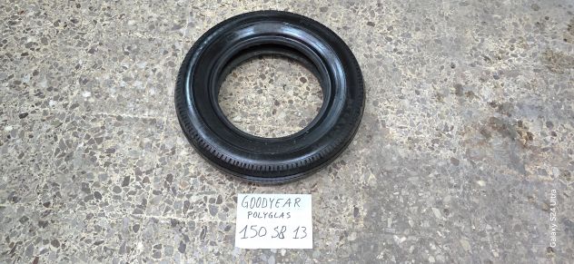 PNEUMATICO AUTO D’EPOCA VINTAGE GOODYEAR POLYGLAS MISURA 150 SB 13