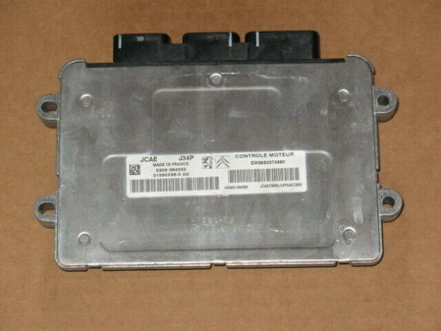 9660374680 ECU CITROEN C2, C3 J34P SW 9660374680 HW 9651696680 - Foto 3