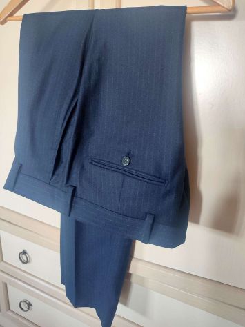 Pantalone gessato Brian Dales tg.48 in lana - Foto 2
