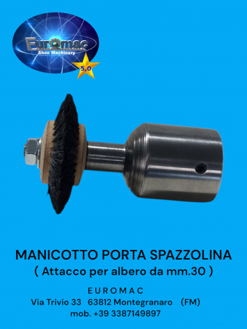 MANICOTTO PORTA SPAZZOLINA DA CALZOLAIO - Foto 5
