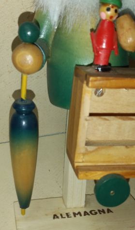 SIMPATICO GADGET PUBBLICITARIO IN LEGNO VINTAGE - Foto 6