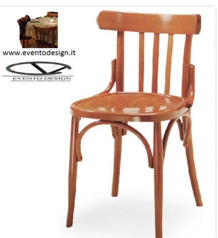 SUPER OFFERTA: Sedia Bistrot A Tre Stecche Sullo Schienale
