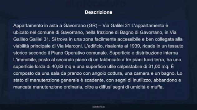 Immobile in asta di 40 m² in vendita a Gavorrano - Foto 18