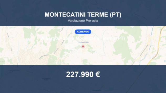 Immobile in asta di 1065 m² in vendita a Montecatini-Terme