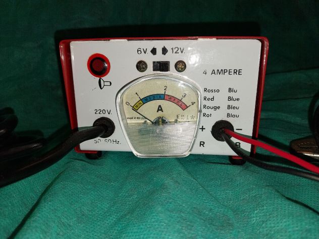 Commutatore tensione Cebora da 220V a 6V o 12V, 4 ampere. - Foto 4