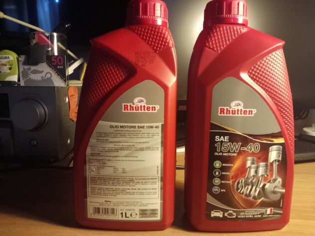 RHUTTEN OLIO MOTORE 15 W 40 - Foto 2