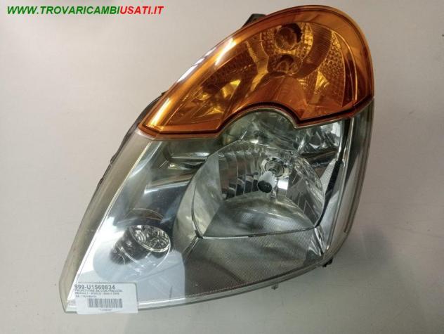 PROIETTORE SX CON FRECCIA 999-U1560834 Parti elettriche Fanaleria Proiettori Proiettore ant. RENAULT - MODUS - 2004 2008