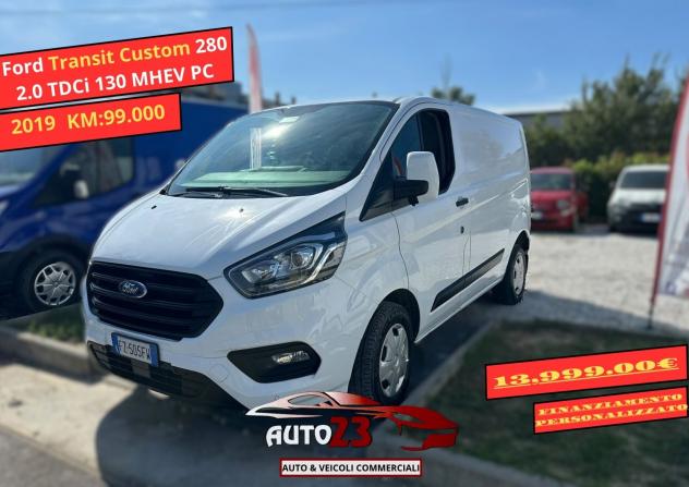 Ford Transit Custom 280 2.0 TDCi 130 MHEV PC Furgone Trend