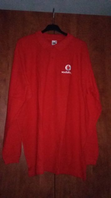 POLO VODAFONE ROSSE E BIANCHE - Foto 3