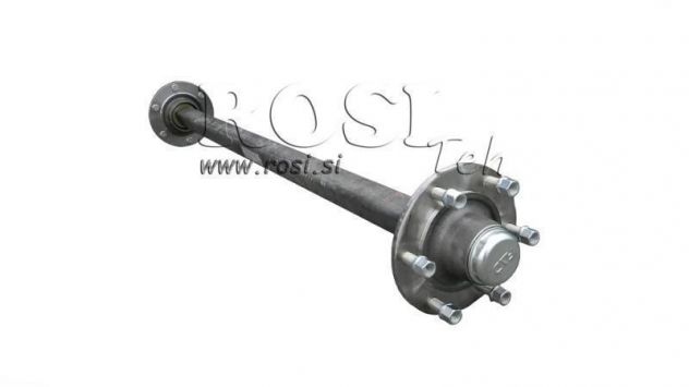 -ASSE DEL RIMORCHIO 4800 kg SENZA FRENI (1500 mm)