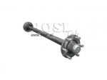 -ASSE DEL RIMORCHIO 4800 kg SENZA FRENI (1500 mm)