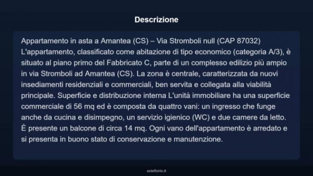 Immobile in asta di 56 m² in vendita a Amantea - Foto 4
