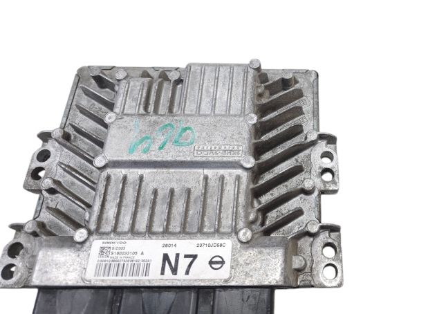 CENTRALINA MOTORE NISSAN Qashqai 1° Serie 23710-JD58C K9K Diesel 1500 (0609) - Foto 4