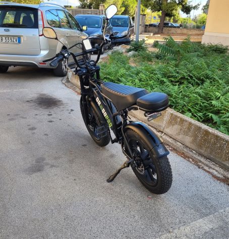 Vendo Bici Elettrica Sella Lunga Leo Wang Orso Bruno Fat Bike - Foto 2