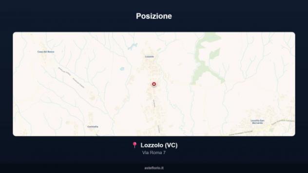 Immobile in asta di 134 m² con più di 5 locali e box auto in vendita a Lozzolo - Foto 18