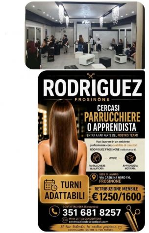 Offro lavoro come parrucchiera o apprendista avanzata - Frosinone