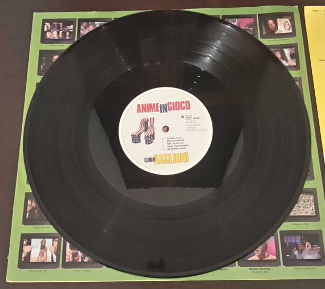 CLAUDIO BAGLIONI, ANIME IN GIOCO, DOPPIO LP VINILE, COLUMBIA (Italy) 1997. - Foto 6