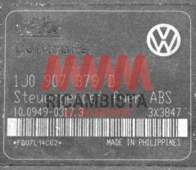 10.0949-0317.3 Seat centralina gruppo pompa ABS