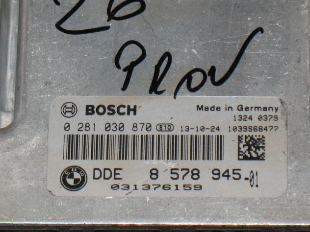 0281030870 ECU CENTRALINA BMW MINI EDC17C50-3.51 0281030870 BMW 8578945 - Foto 2