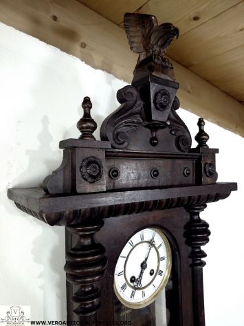 176427 Antico orologio a pendolo funzionante - Foto 2