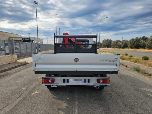FIAT Ducato 35 2.3 MJT 130CV MAXI CASSONE FISSO E GRU FASSI rif. 24066383 - Foto 6
