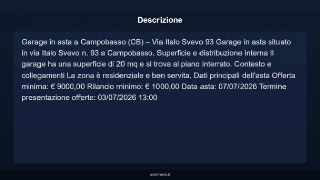 Immobile in asta di 20 m² in vendita a Campobasso - Foto 3