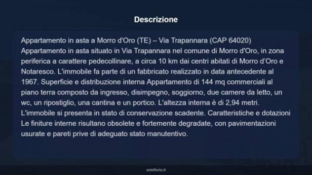 Immobile in asta di 144 m² con più di 5 locali in vendita a Morro d'Oro - Foto 8