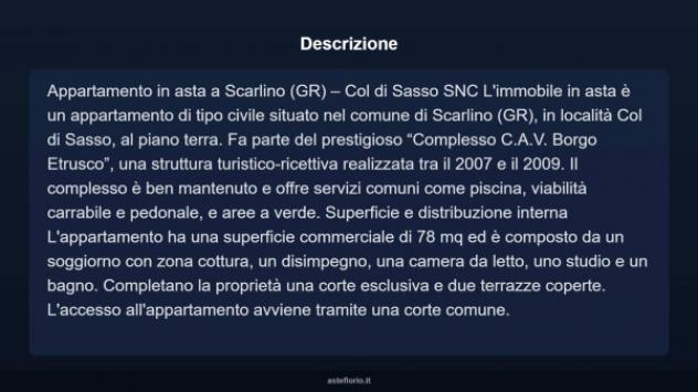 Immobile in asta di 78 m² in vendita a Scarlino - Foto 3