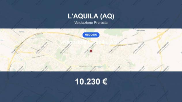 Immobile in asta di 66 m² in vendita a L'Aquila