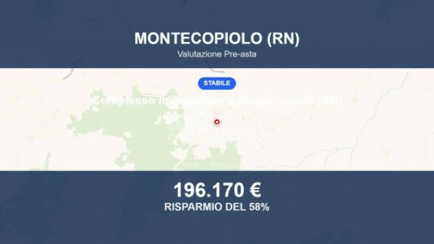 Immobile in asta di 342 m² in vendita a Montecopiolo