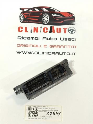 CENTRALINA ECU OPEL Zafira Tourer (2010-) 13589413 MB A16XHT benzina 1598 (10) - Foto 4