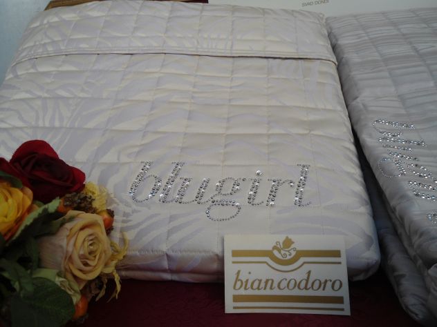 BLUGIRL trapuntina - quilt matrimoniale in prezioso damasco e SWAROVSKI - Foto 4