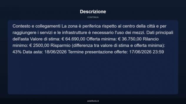 Immobile in asta di 41 m² in vendita a Ardea - Foto 12