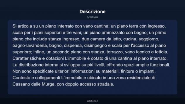 Immobile in asta di 96 m² con più di 5 locali in vendita a Cassano delle Murge - Foto 4