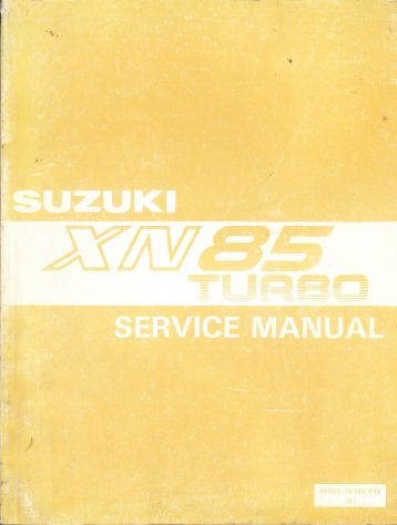Suzuki manuali officina moto originali inglese e italiano