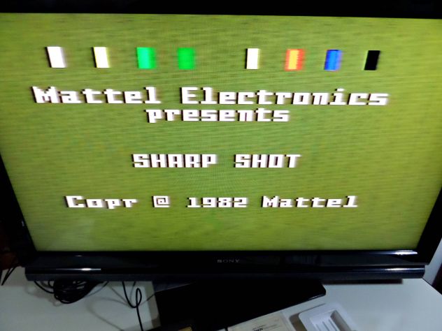 Intellivision Mattel 5155, BOXATO (anno 1981) + gioco sharp shot (5 in 1) - Foto 4