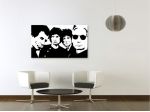 Quadro Pop Art dipinto a mano The Rolling Stones