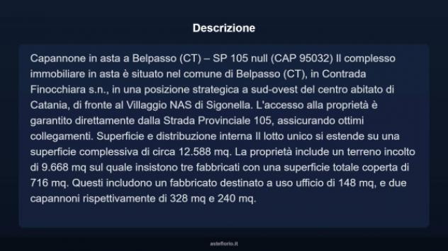 Immobile in asta di 9668 m² in vendita a Belpasso - Foto 4