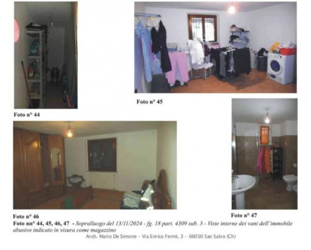 Immobile in asta di 427 m² con più di 5 locali e box auto in vendita a Monteodorisio - Foto 16
